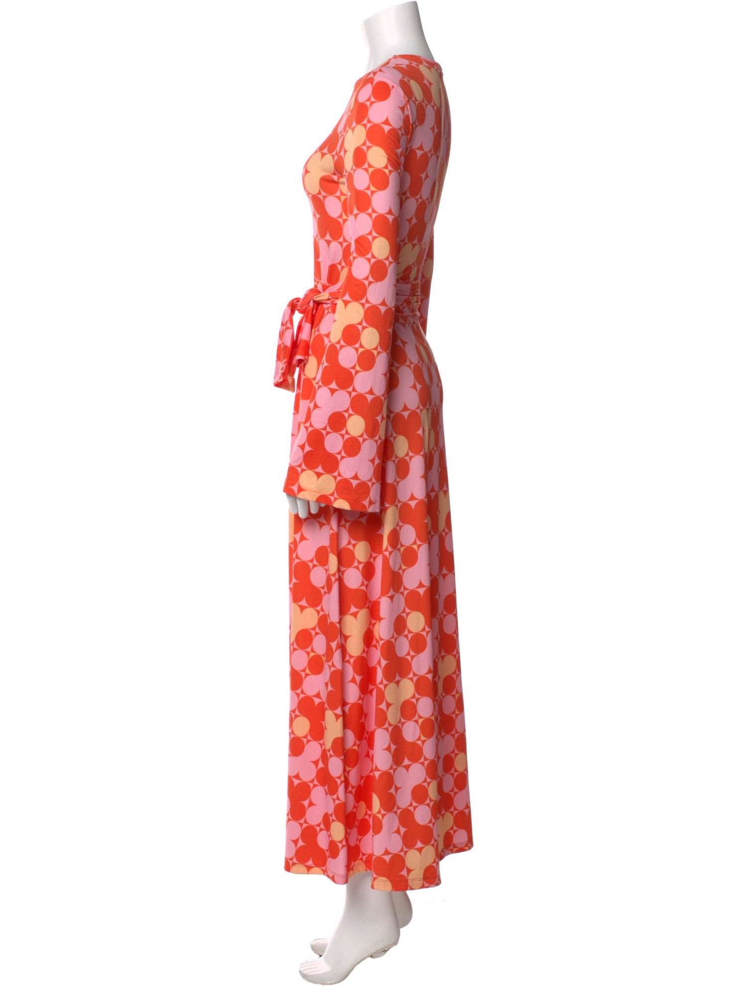 Eywasouls Malibu Floral Print Long Dress