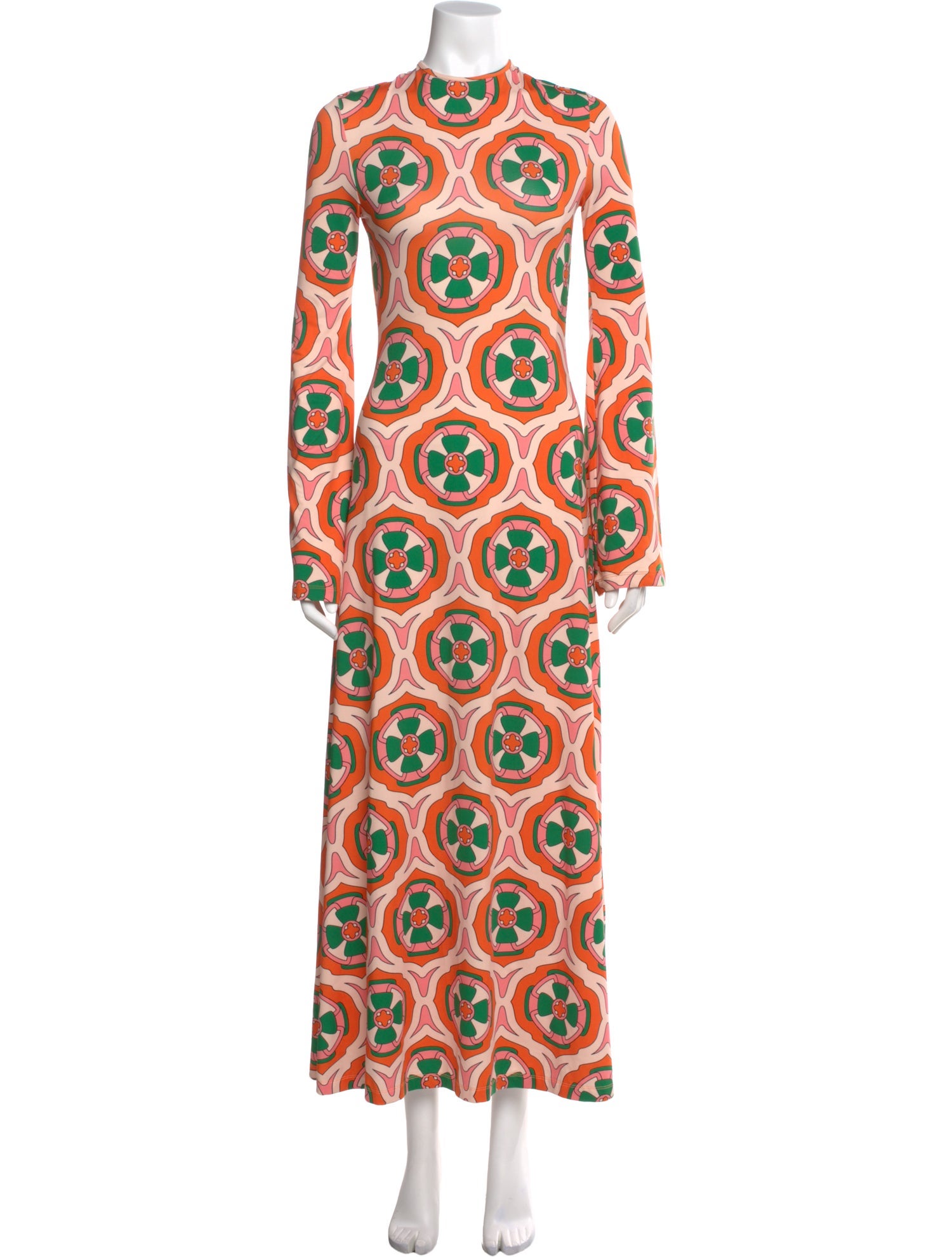 Eywasouls Malibu Paisley Print Long Dress