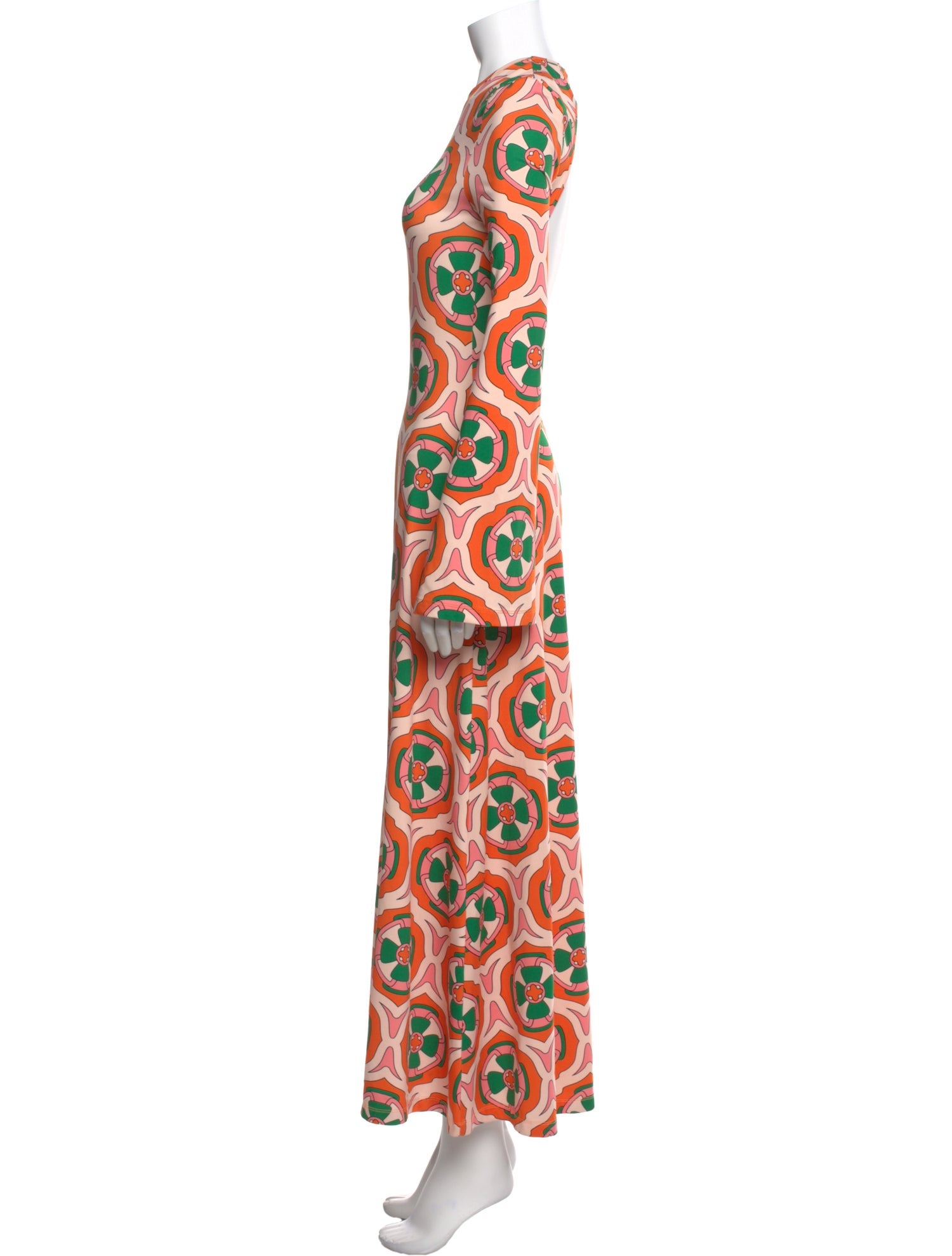 Eywasouls Malibu Paisley Print Long Dress