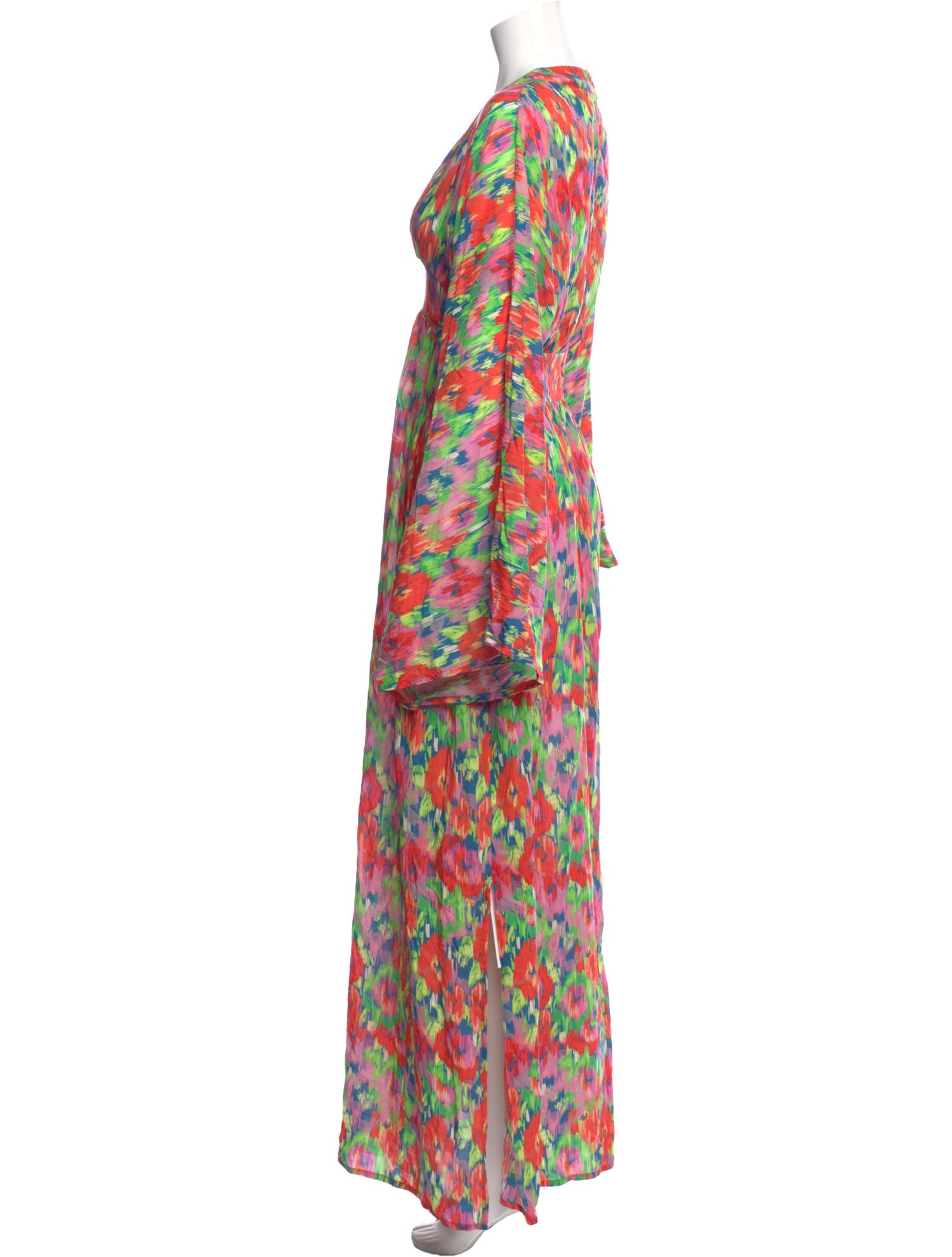 Eywasouls Malibu Printed Long Dress w/ Tags
