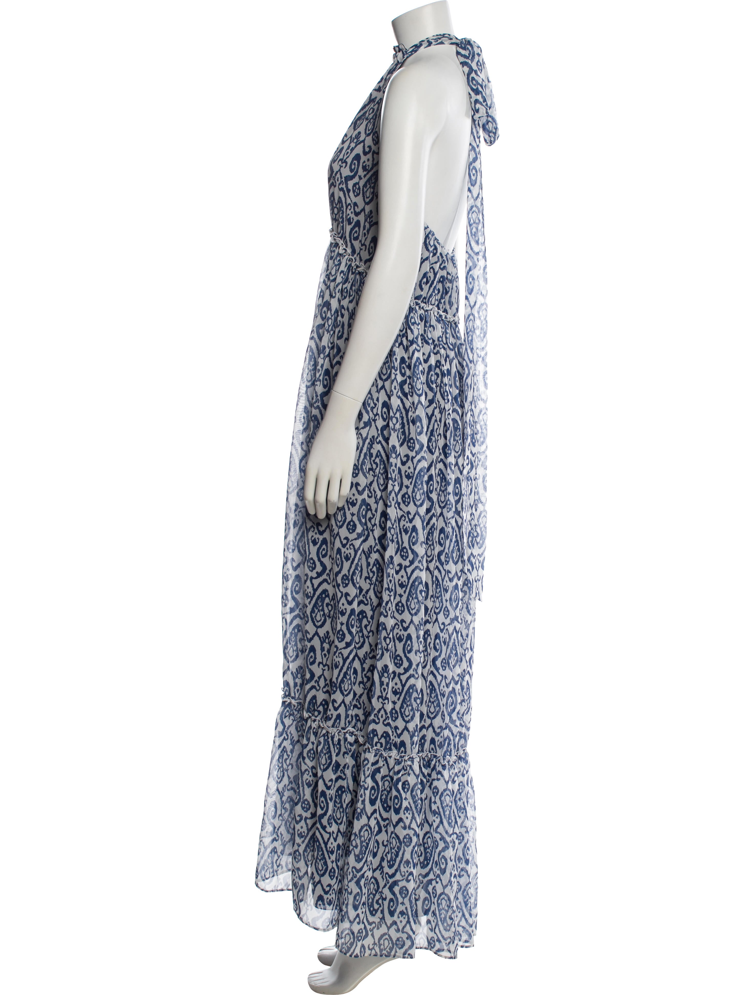 Eywasouls Malibu Printed Long Dress