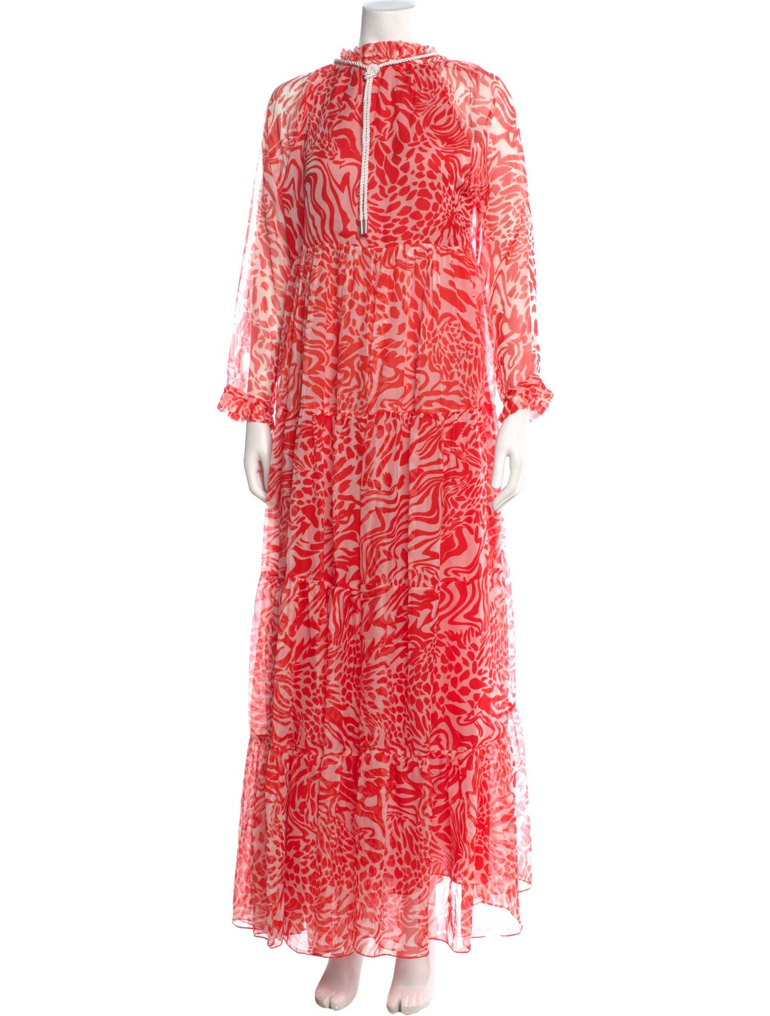 Eywasouls Malibu Printed Long Dress