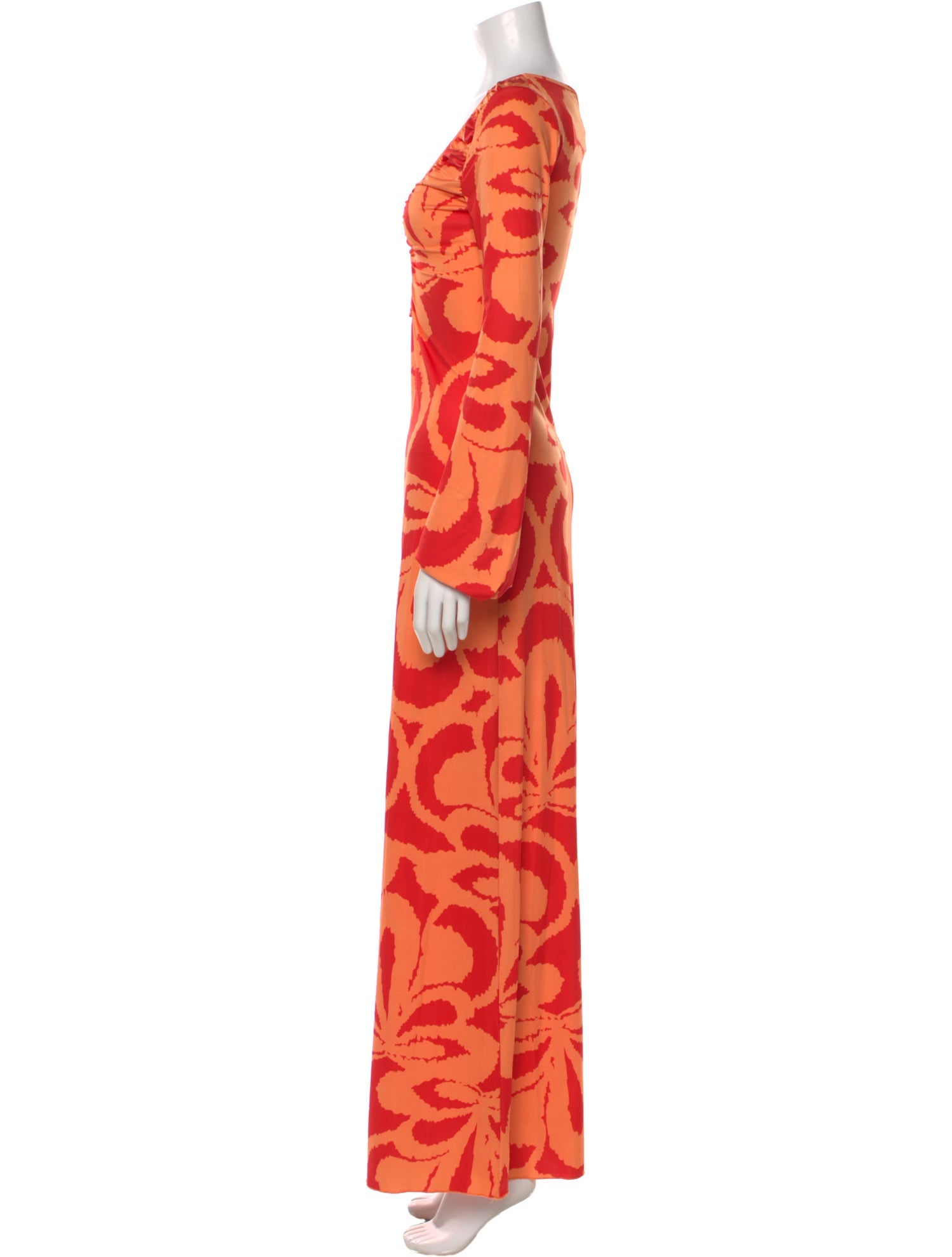 Eywasouls Malibu Printed Long Dress w/ Tags