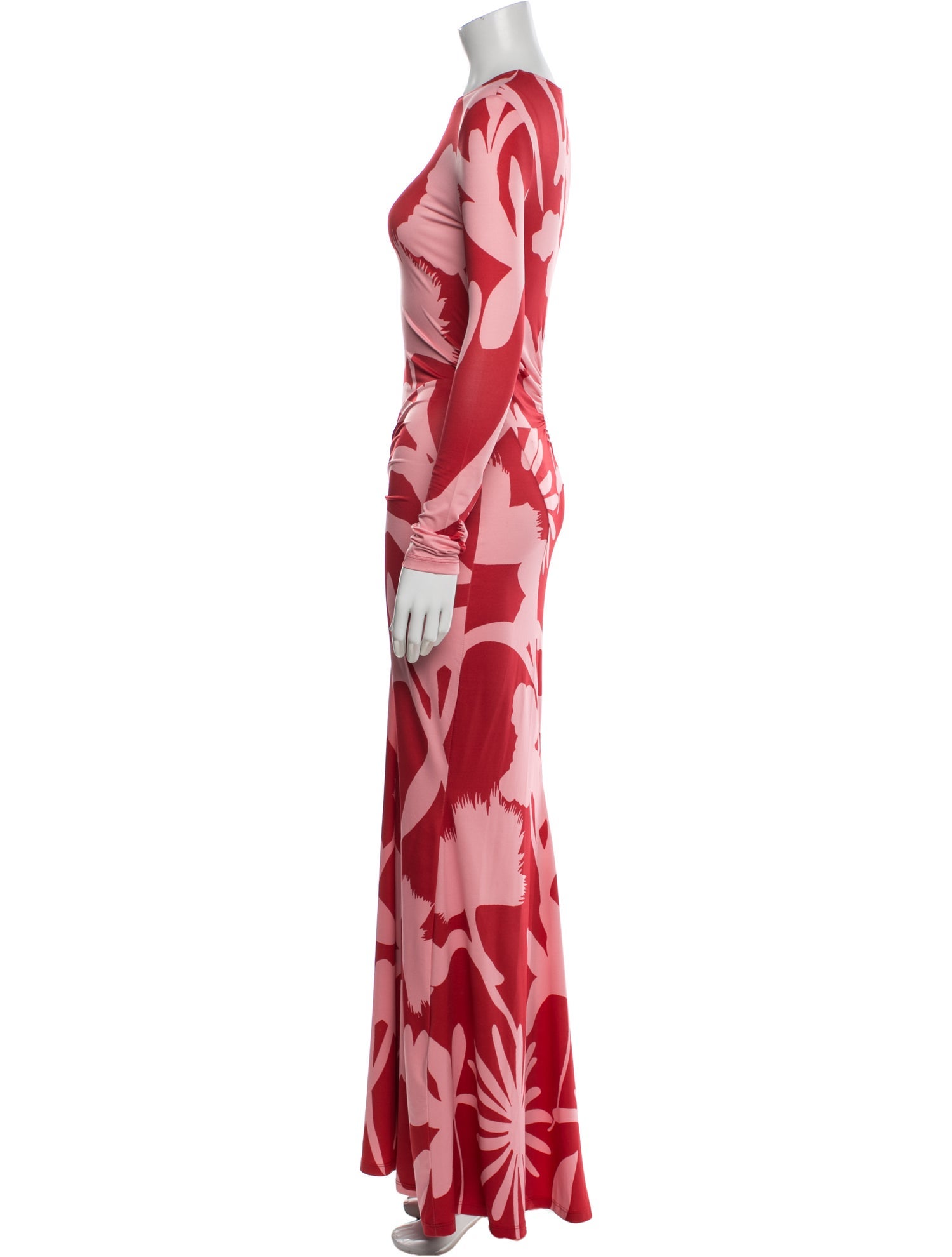 Eywasouls Malibu Printed Long Dress w/ Tags