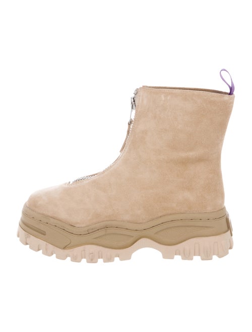 Eytys Suede Round-Toes Boots