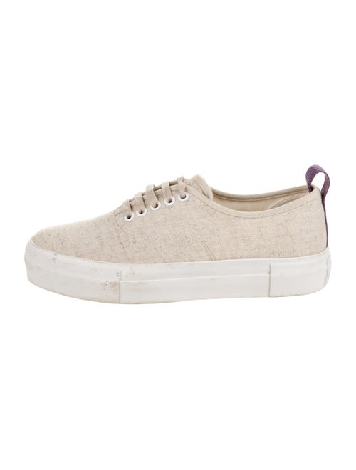 Eytys Canvas Low-Top Sneakers Tan