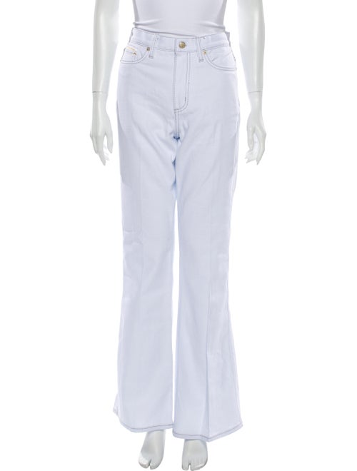 Eytys High-Rise Wide Leg Jeans Blue
