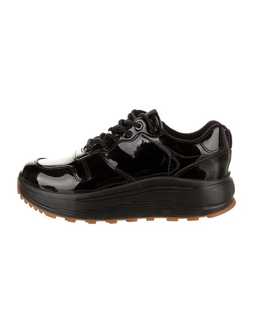 Eytys Patent Leather Sneakers Black