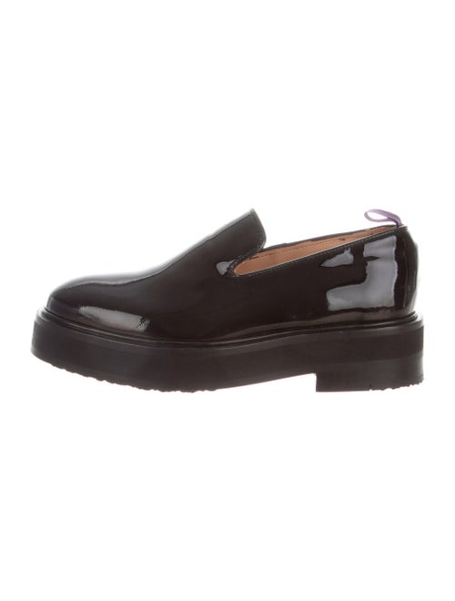 Eytys Patent Leather Loafers Black