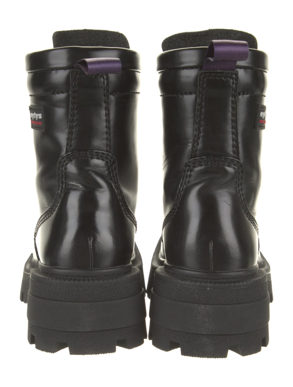 Eytys Leather Combat Boots - image 4