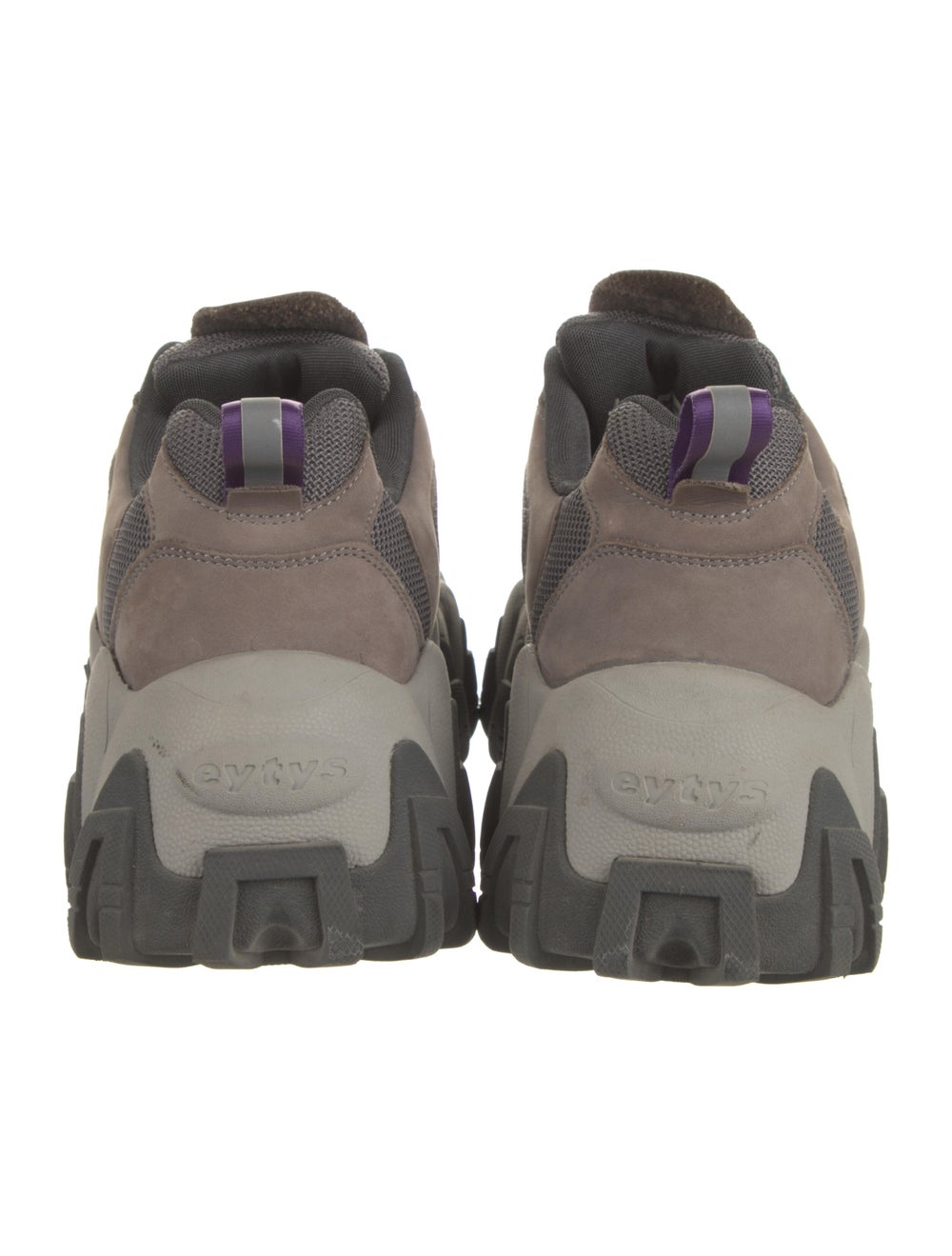 Eytys Suede Colorblock Pattern Sneakers - image 4