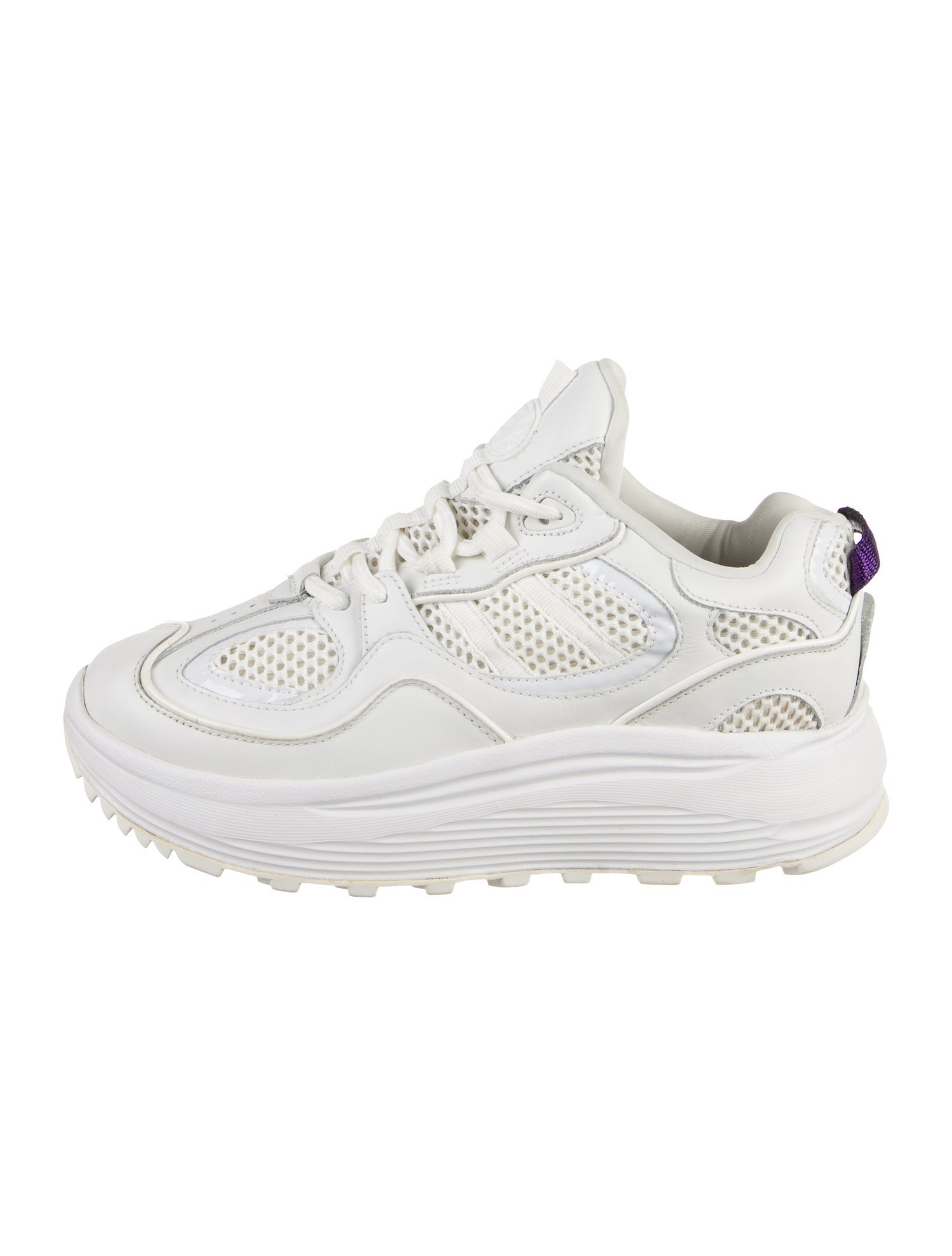 Eytys Leather Mesh Accents Sneakers