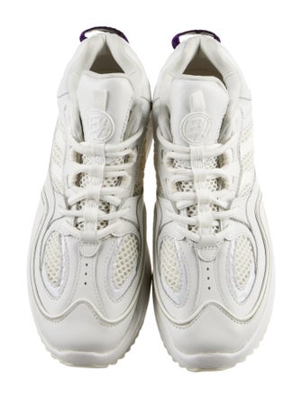 Eytys Leather Mesh Accents Sneakers