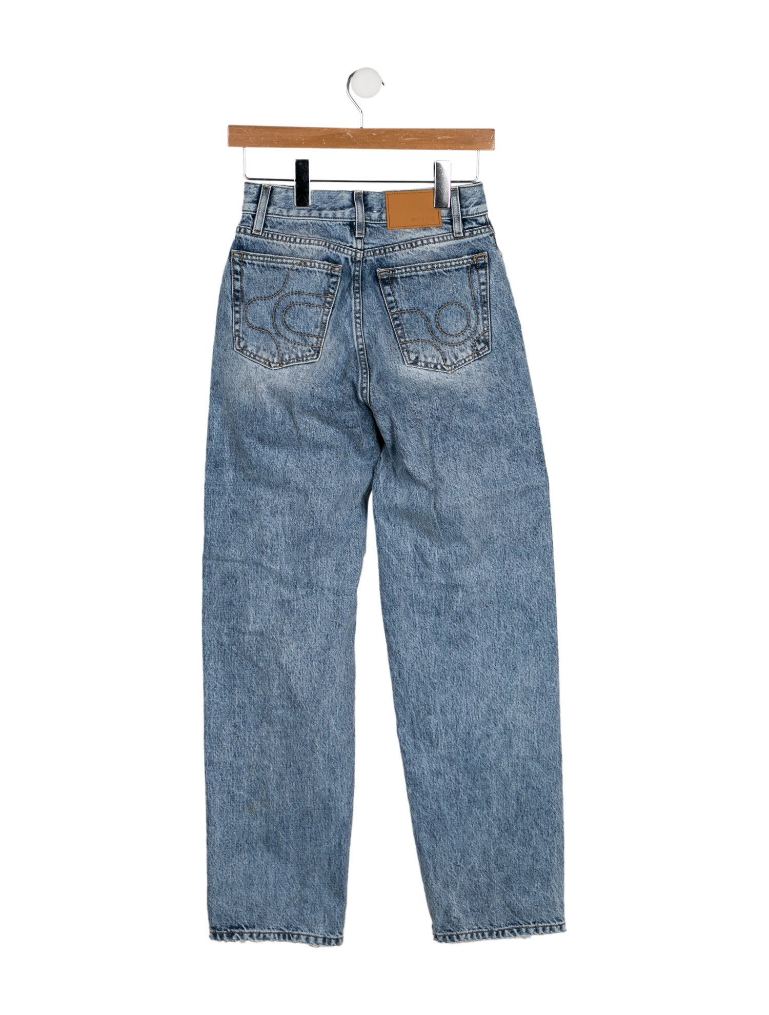 Eytys High-Rise Straight Leg Jeans