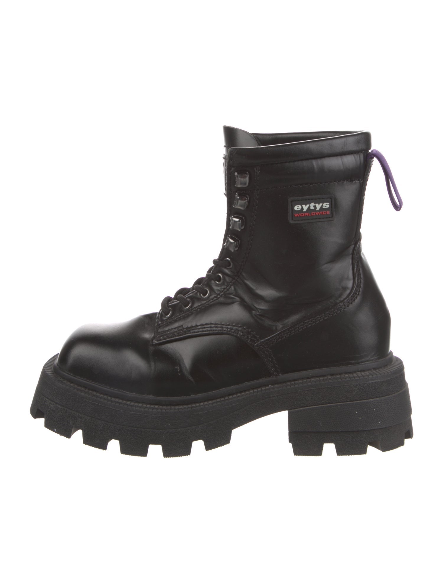 Eytys Leather Combat Boots