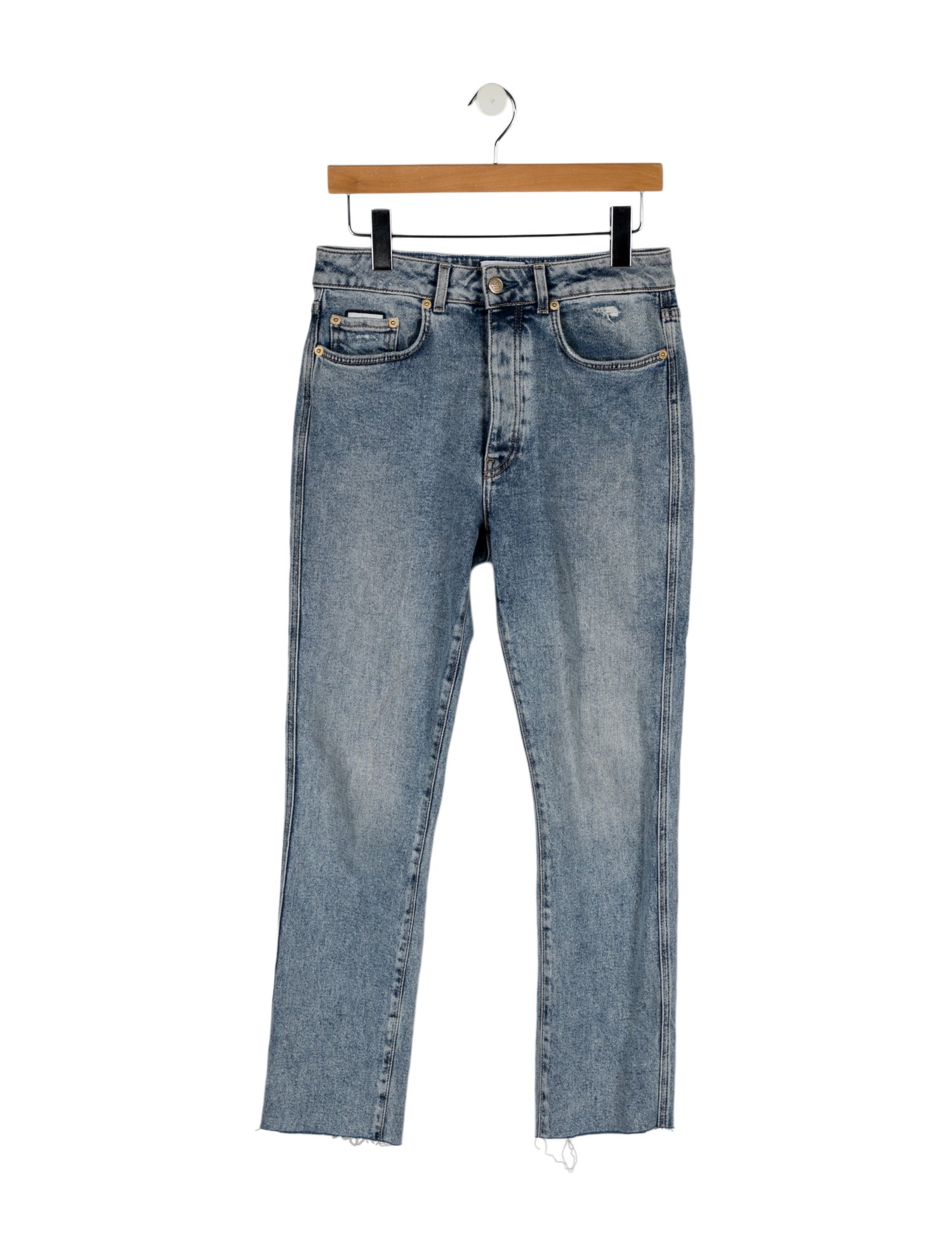 Eytys High-Rise Straight Leg Jeans