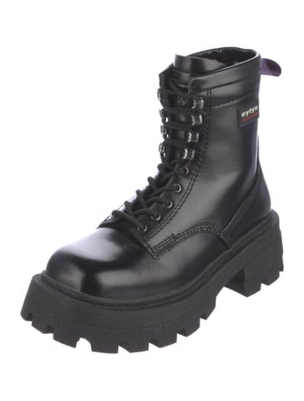 Eytys Leather Combat Boots