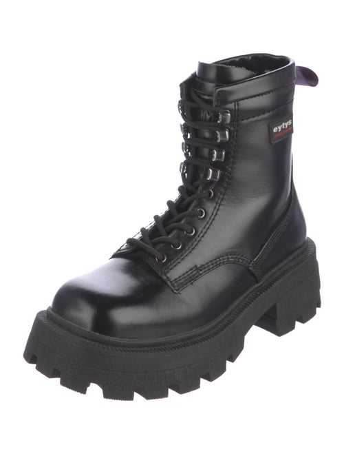 Eytys Leather Combat Boots