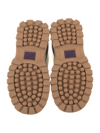 Eytys Leather Colorblock Pattern Chunky Sneakers