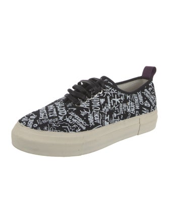 Eytys Canvas Printed Sneakers