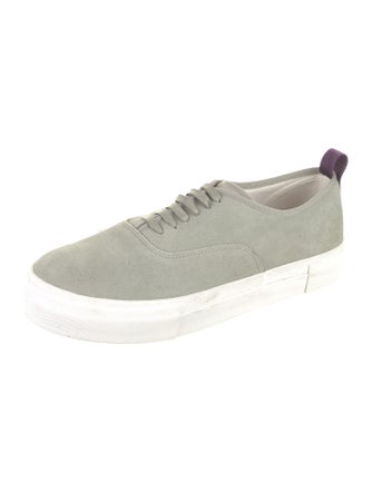 Eytys Suede Colorblock Pattern Sneakers