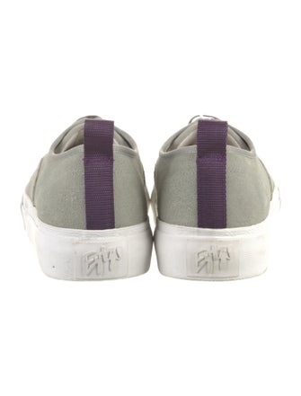 Eytys Suede Colorblock Pattern Sneakers