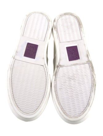 Eytys Suede Colorblock Pattern Sneakers