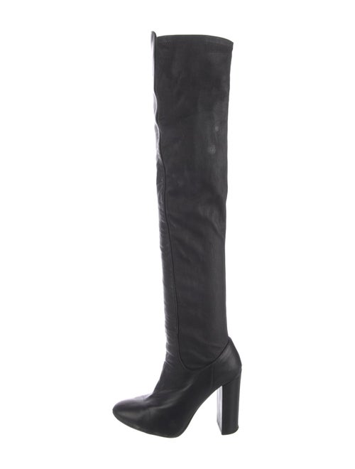 Aquazzura Leather Sock Boots