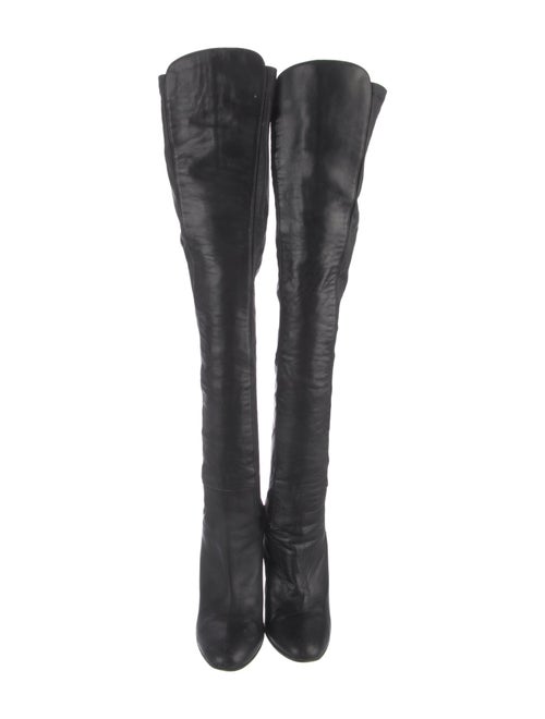 Aquazzura Leather Sock Boots