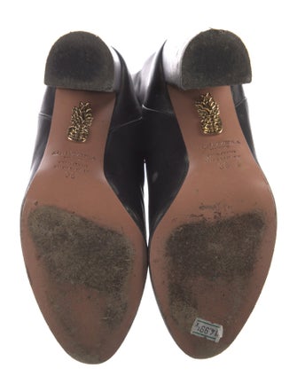 Aquazzura Leather Sock Boots