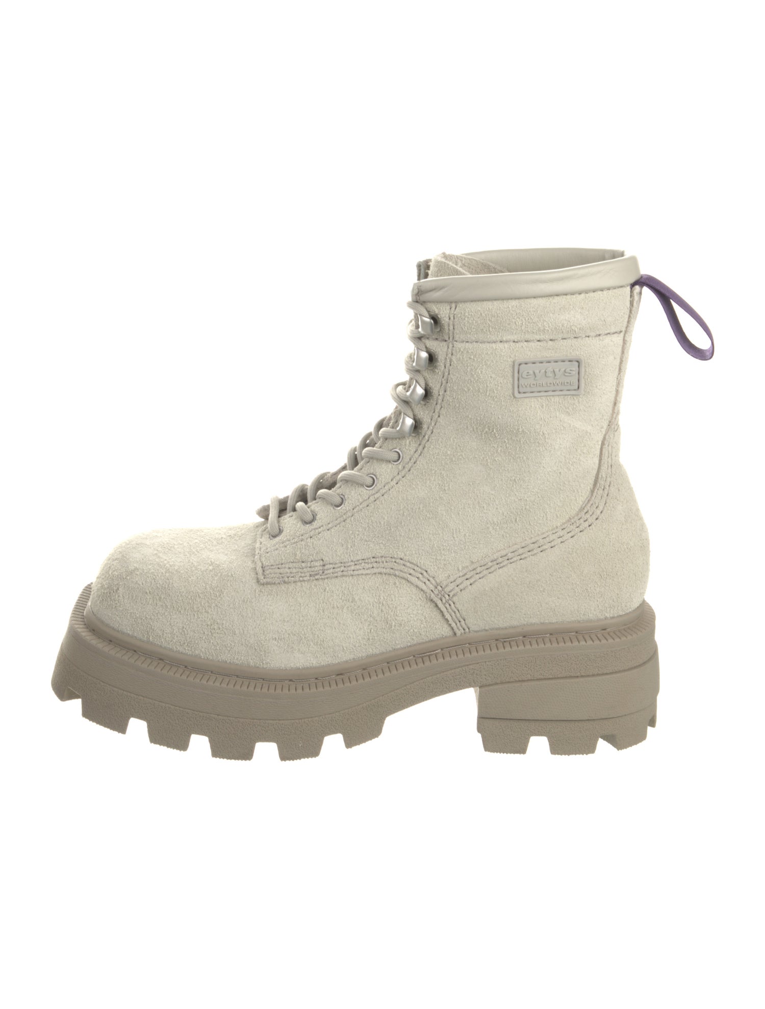 Eytys Suede Combat Boots