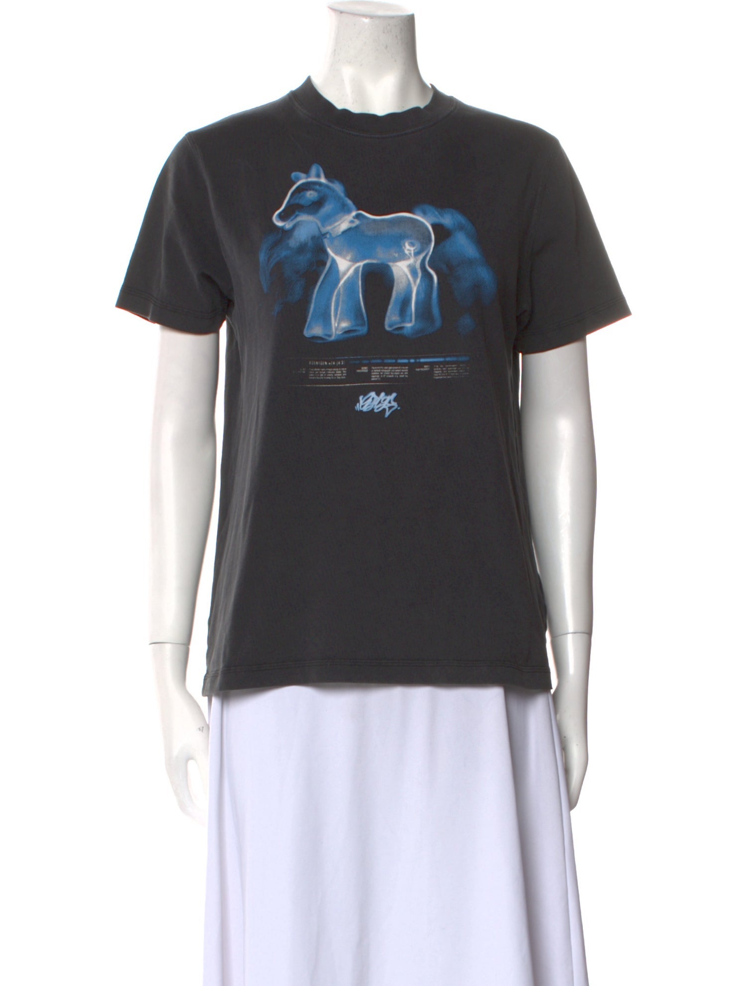 Eytys Graphic Print Crew Neck T-Shirt