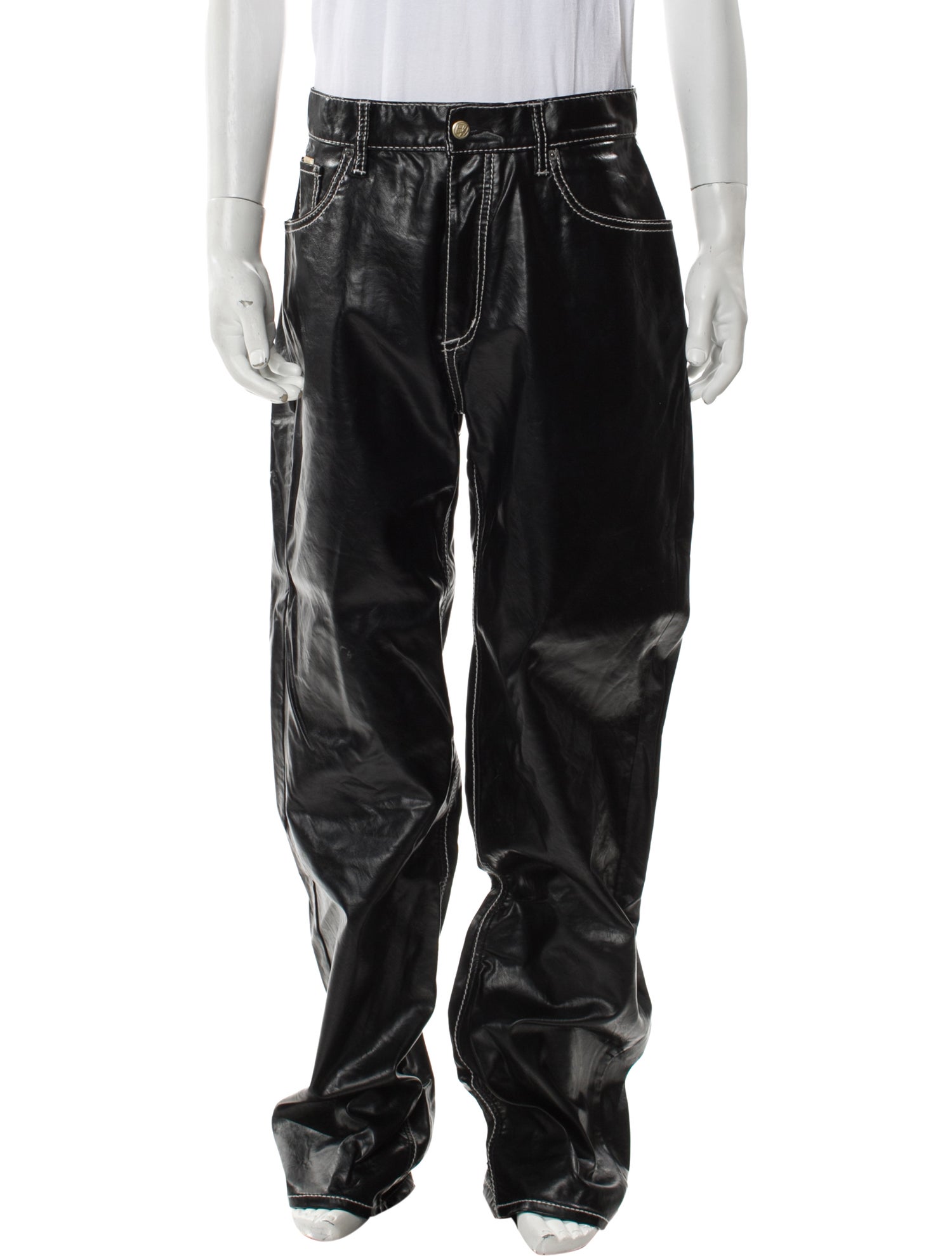 Eytys Vegan Leather Moto Pants