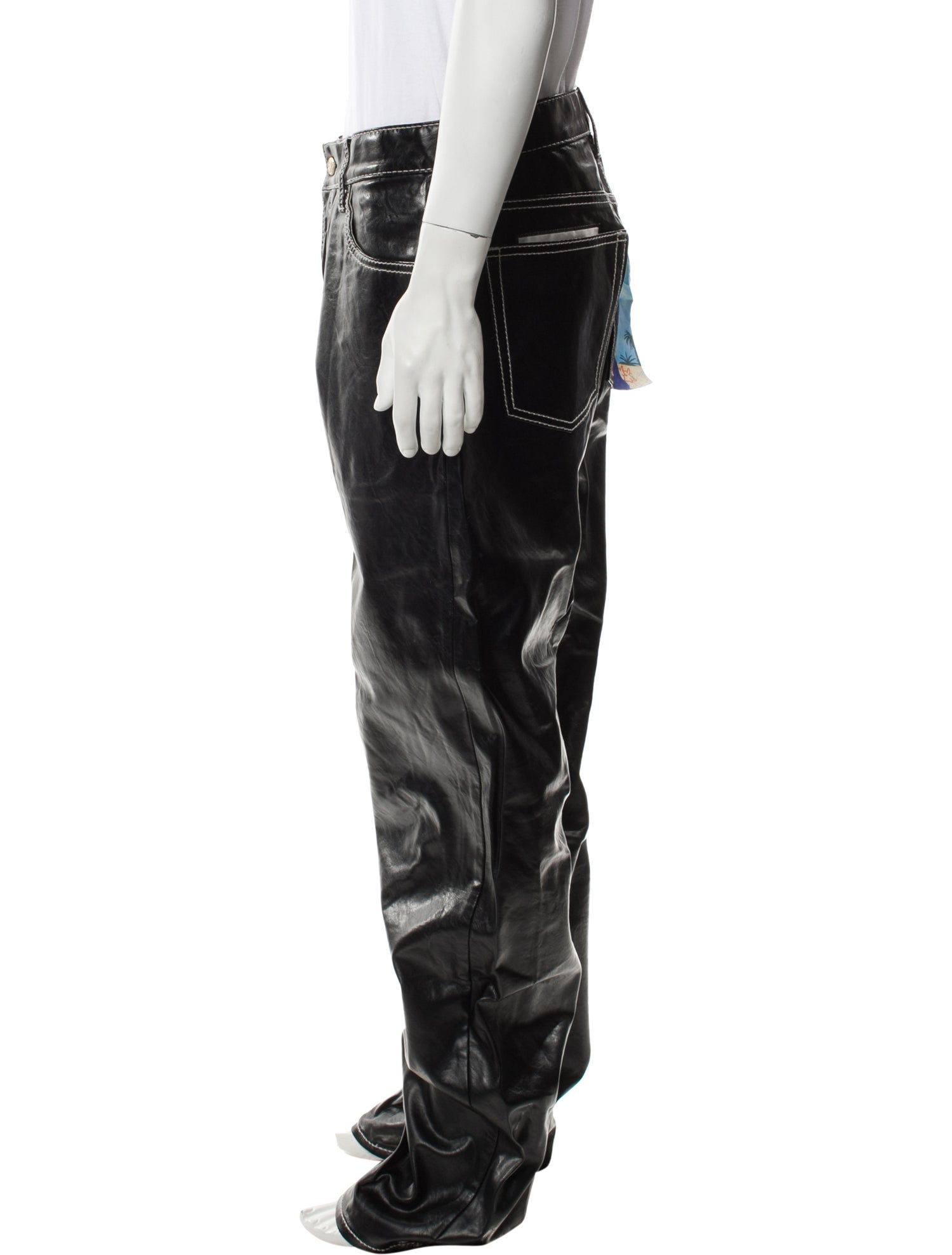 Eytys Vegan Leather Moto Pants