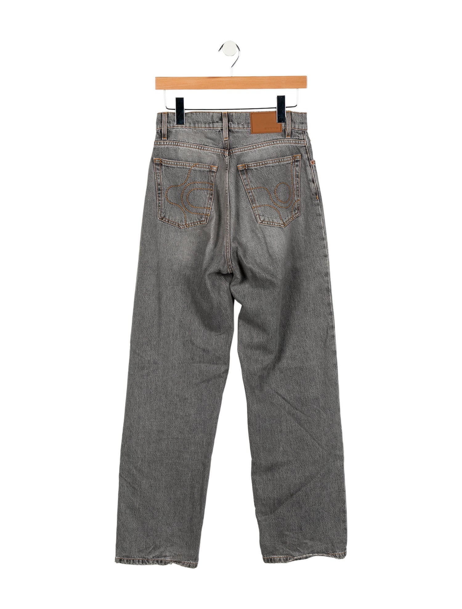 Eytys High-Rise Straight Leg Jeans