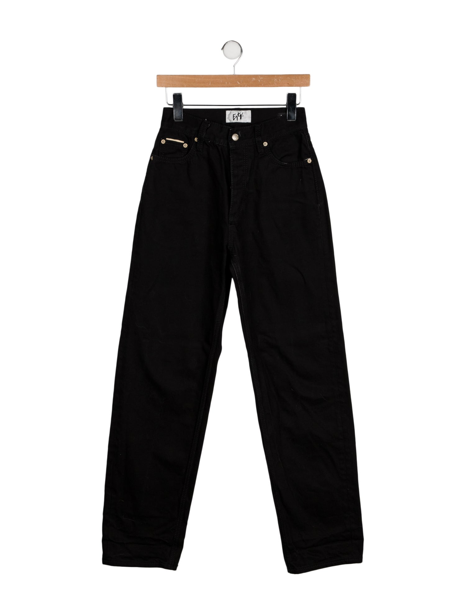 Eytys High-Rise Straight Leg Jeans