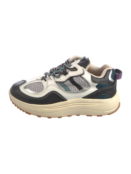 Eytys Leather Colorblock Pattern Sneakers
