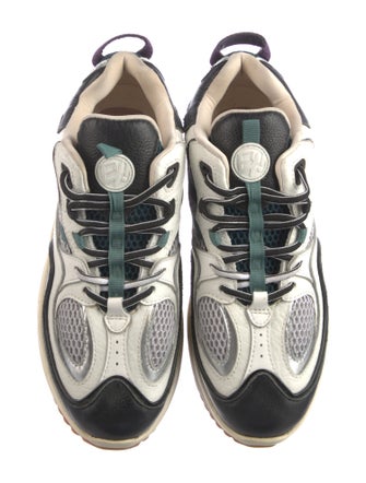 Eytys Leather Colorblock Pattern Sneakers