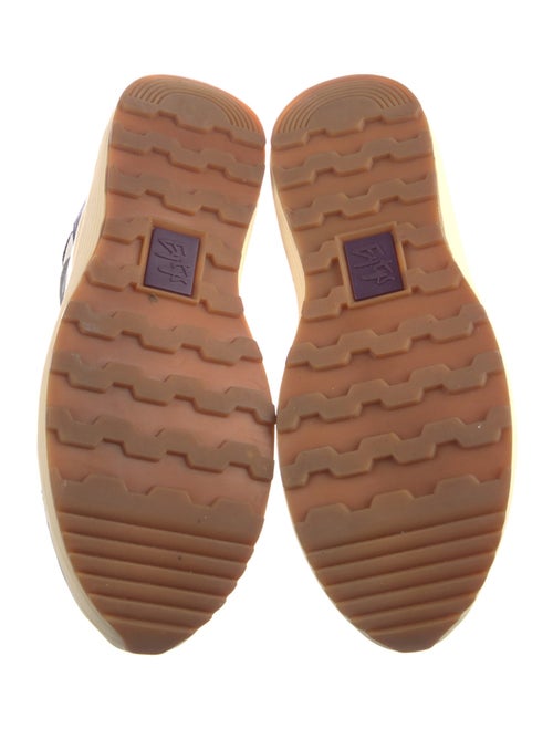 Eytys Leather Colorblock Pattern Sneakers