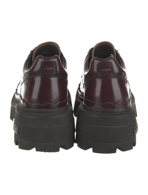 Eytys Leather Scalloped Accent Oxfords