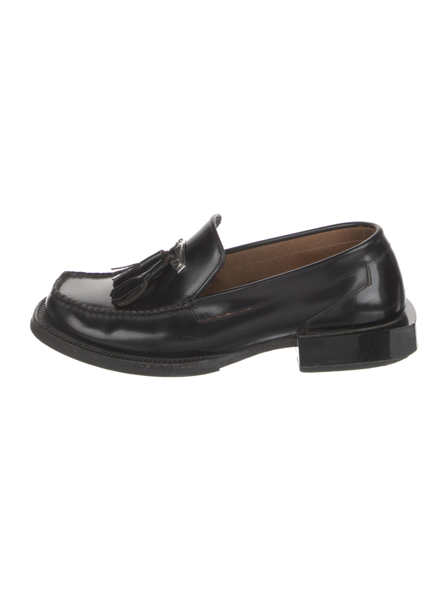 Eytys Leather Tassel Accents Loafers