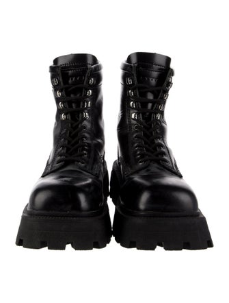 Eytys Leather Combat Boots