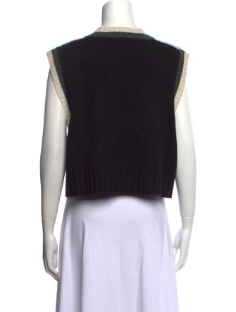 Eytys Merino Wool Graphic Print Crop Top