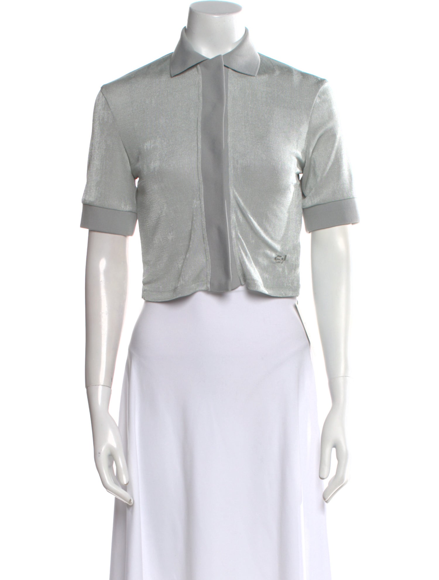 Eytys Short Sleeve Crop Top