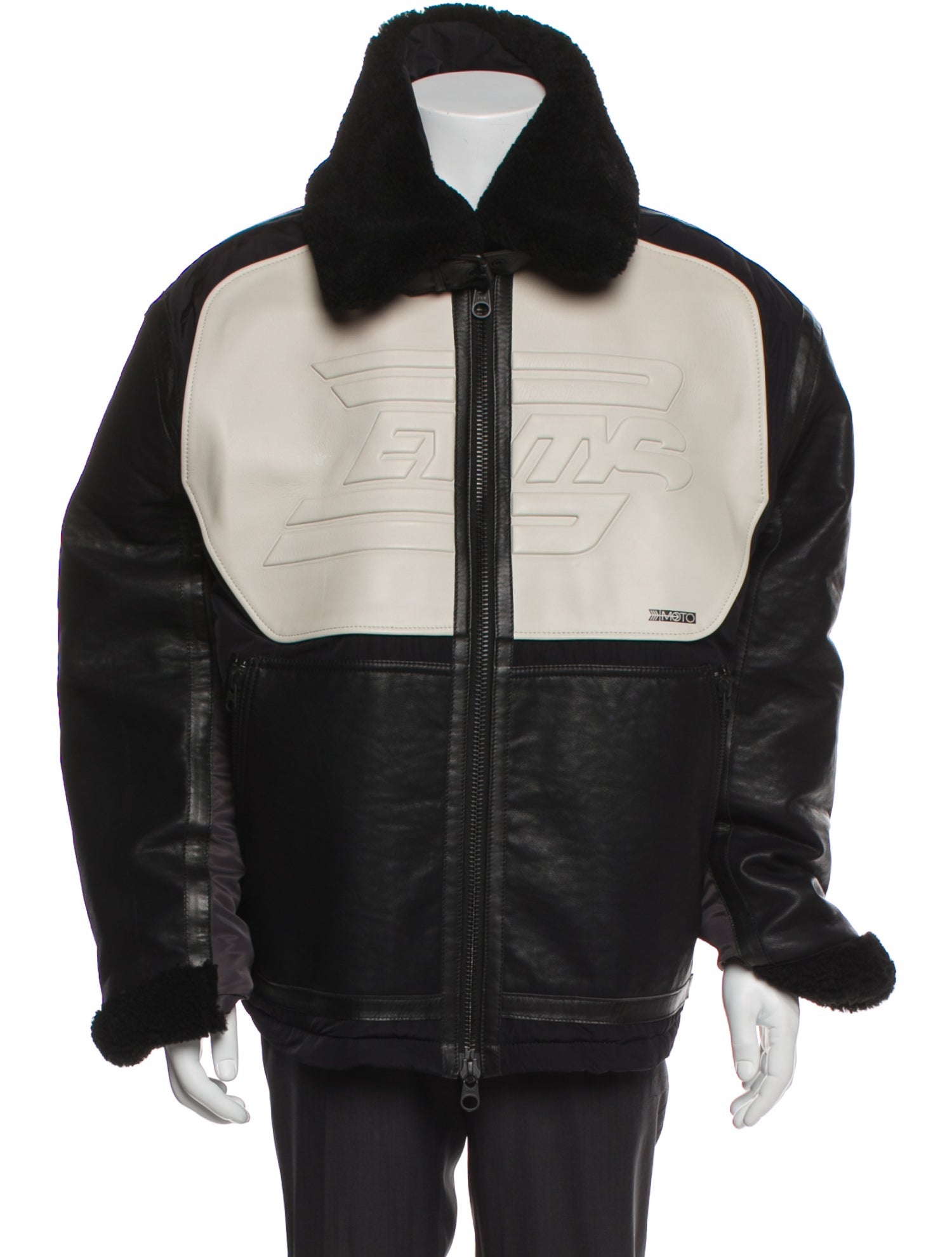 Eytys Colorblock Pattern Puffer Coat