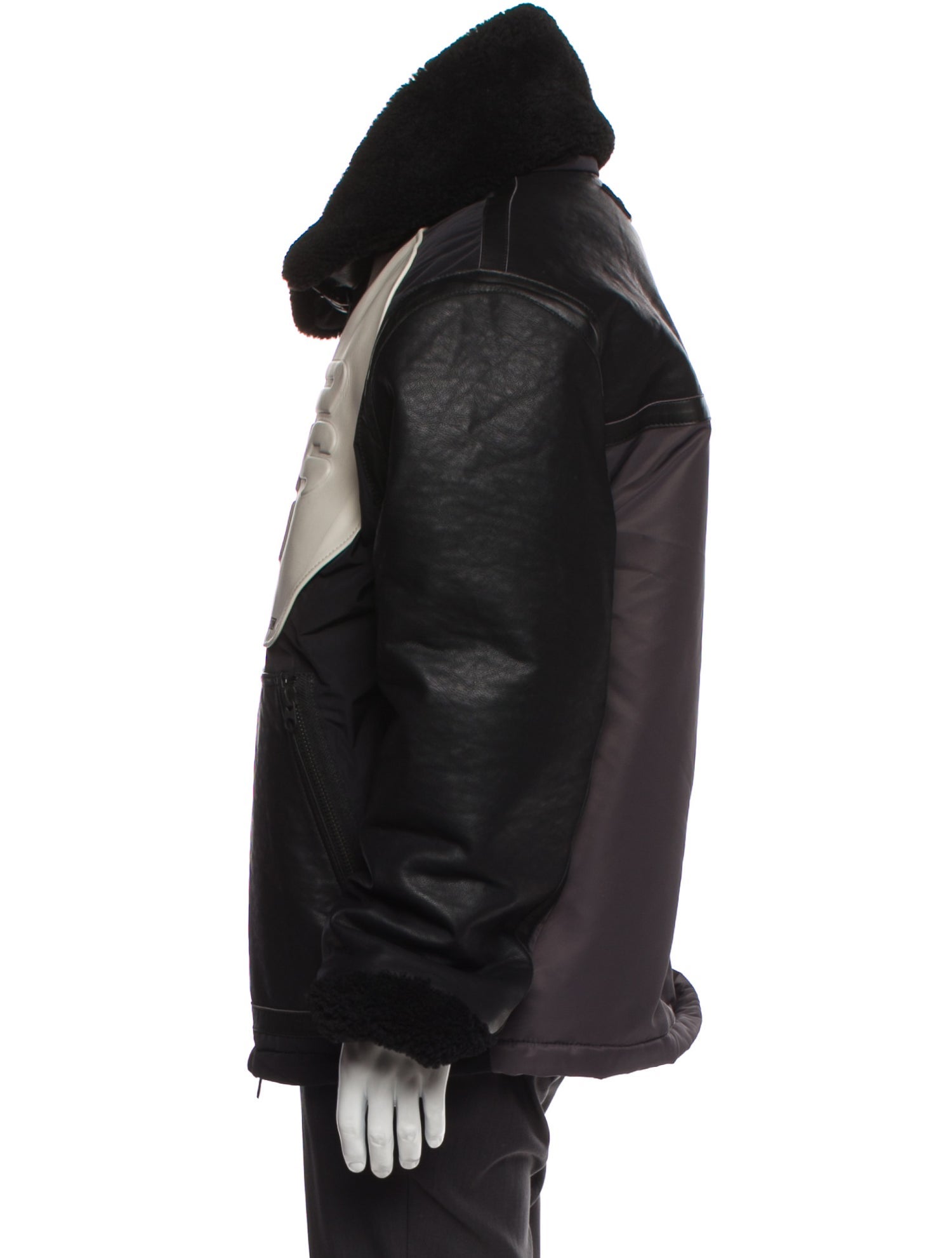 Eytys Colorblock Pattern Puffer Coat