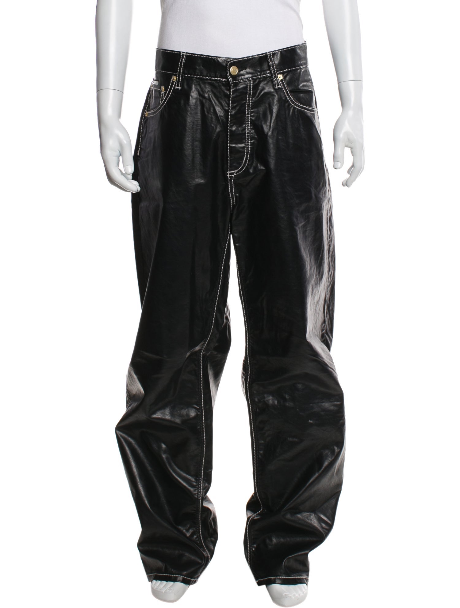 Eytys Leather Moto Pants