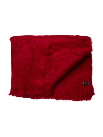 Ezcaray Mohair-Blend Throw Blanket