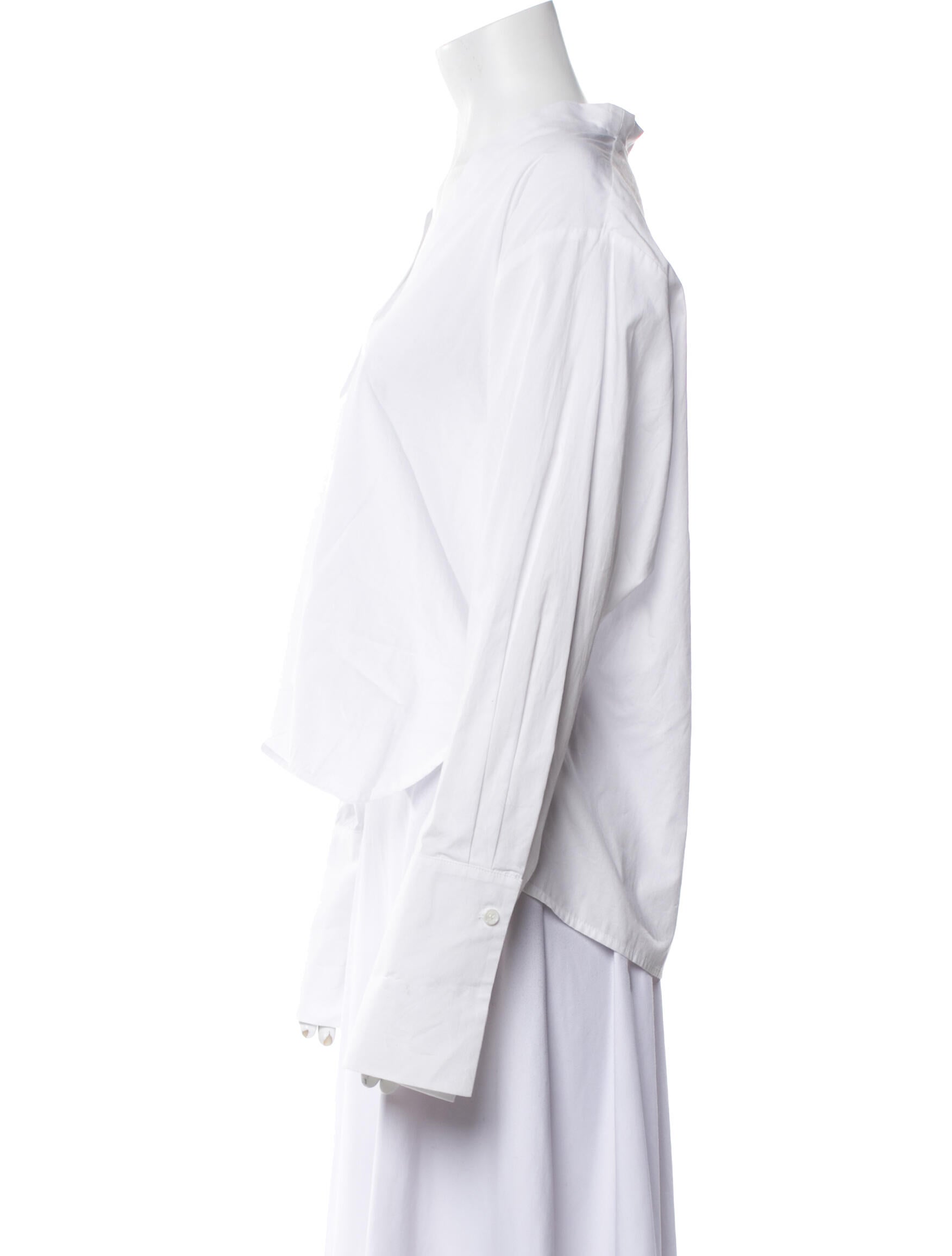 Enza Costa V-Neck Long Sleeve Crop Top