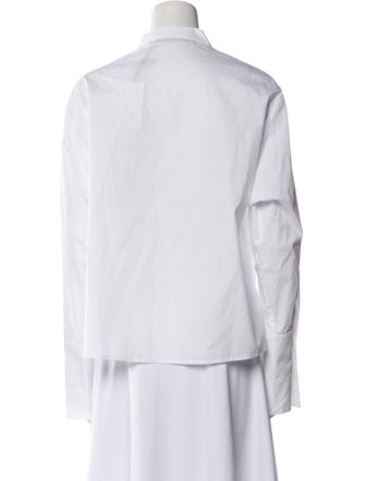 Enza Costa V-Neck Long Sleeve Crop Top